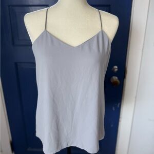 Express Reversible Light Gray Camisole Top